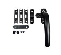 Manilla recta para puerta, Hardware de aleación zinc izquierdo repuesto for manija puerta ventana Cockspur