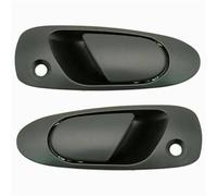 Manilla Tirador Lateral Maneta De Portón Trasero Juego de manijas exteriores para puertas delanteras y traseras, compatibles con Civic 1993-1997 y Del Sol (72180SR3J02ZD, 72140SR3J02ZD).(Front Pair)