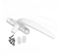 Manilla universal para ventanas oscilobatientes, Manija de ventana Tipo aleación aluminio 50 7 en forma multicolor izquierda a derecha for puertas y ventanas(50 White,Left)