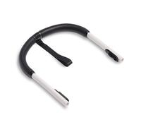 Manillae para Stokke YOYO, blanco - Revestimiento de piel sintética ultrarresistente - Incluye correa de sujeción de 21,5 cm, tornillos y herramienta de instalación
