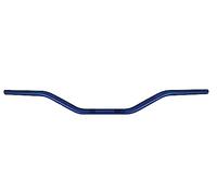 Manillar Accossato Azul en aluminio por Honda CRF X 450 dal 2005 al 2017, diámetro 22 mm, curva baja