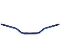 Manillar Accossato azul para Royal Enfield Bullet de 2024 a 2025 (CC 350), plegado medio (133 mm), de aluminio, diámetro constante 22 mm