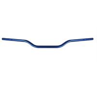 Manillar Accossato azul para Royal Enfield Classic Twin de 2024 a 2025 (CC 630), plegado medio (101 mm), de aluminio, diámetro constante 22 mm
