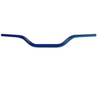 Manillar Accossato Azul por Husqvarna Te 450, Curva Alta, en aluminio, diámetro 28,5 mm