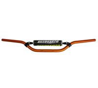 Manillar Accossato de aluminio anodizado naranja con Traversino+Paragolpes para Gas TXT novato de 2002 a 2003 (CC 50) Altura media