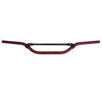 Manillar Accossato de aluminio anodizado rojo con Traversino para Gilera 125 Apache desde 1991 hasta 1993 (CC 125) Altura media