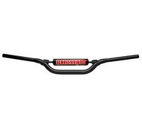 Manillar Accossato, fabricado en Italia, D.22, Derbi > Senda R X RACE 50 cc (2004-2005), color negro y parachoques naranja (SH5A)