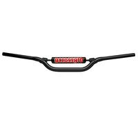 Manillar Accossato Made in Italy D.22, Aprilia > Tuareg Rally 50 cc (1990-1992), color negro y parachoques negro (SH1N)