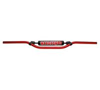 Manillar Accossato Made in Italy D.22, Aprilia > Tuareg Rally 50 cc (1990-1992), color rojo y parachoques naranja (SH5A)