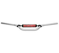 Manillar Accossato Made in Italy D.22, Derbi > SENDA R DRD BLACK DEVIL 2ED 50 cc (2004-2004), color plateado y parachoques naranja (SH5A)