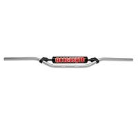 Manillar Accossato Made in Italy D.22, Derbi > SENDA R X RACE 50 cc (2004-2005), color plateado y parachoques naranja (SH5A)