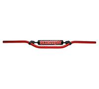 Manillar Accossato Made in Italy D.22, Derbi > Senda SM DRD PRO E2 50 cc (2006-2006), color rojo y parachoques naranja (SH5A)