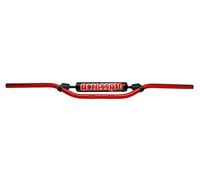 Manillar Accossato Made in Italy D.22, Honda > CRF R 450 450 cc (2002-2017), color rojo y parachoques naranja (SH5A)