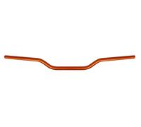 Manillar Accossato naranja para Royal Enfield Classic Twin de 2024 a 2025 (CC 630), plegado medio (101 mm), de aluminio, diámetro constante 22 mm