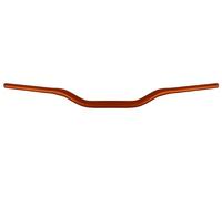 Manillar Accossato naranja para WOTTAN REBBE 2024 (CC 125), plegado medio (100 mm), aluminio, diámetro variable 28 mm