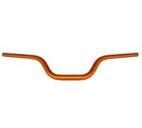 Manillar Accossato naranja para Yamaha MT-09 de 2013 a 2024 (CC 900), curva alta (132 mm), de aluminio, diámetro variable 28,5 mm