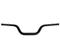 Manillar Accossato negro de aluminio con par de puños Racing en mezcla semirrígida negra para Triumph Tiger Explorer 2012 a 2016 (CC 1200), diámetro 28,5 mm, altura media