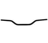 Manillar Accossato Negro en aluminio por Yamaha XT 600 dal 1983 al 2003, diámetro 22 mm, curva media