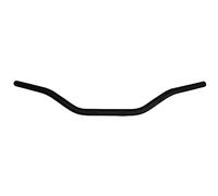 Manillar Accossato Negro en aluminio por Yamaha XT 600 dal 1983 al 2003, diámetro 22 mm, curva media
