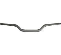 Manillar Accossato Plata en aluminio por Aprilia SXV dal 2007 al 2014, diámetro 28 mm, curva media