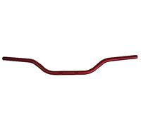Manillar Accossato rojo de aluminio para Suzuki DR 800 desde 1991 hasta 1996, diámetro 22 mm, altura media