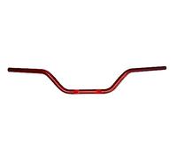 Manillar Accossato Rojo en aluminio por Beta ALP dal 1990 al 1996, diámetro 22 mm, curva media