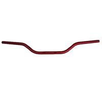 Manillar Accossato Rojo en aluminio por Beta MX dal 1991 al 1995, diámetro 22 mm, curva media