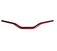 Manillar Accossato Rojo en aluminio por Husaberg FC600 CR dal 1996 al 2001, diámetro 28,5 mm, curva media