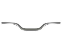 Manillar Accossato Silver de aluminio para Benelli 502 C P36 del 2021 (CC 502) diámetro Ø28,5 x 4,5 mm