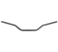 Manillar Accossato Silver para Royal Enfield Bullet de 2024 a 2025 (CC 350), plegado medio (133 mm), de aluminio, diámetro constante 22 mm