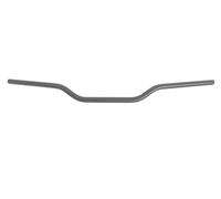 Manillar Accossato Silver para Royal Enfield Classic Twin de 2024 a 2025 (CC 630), plegado medio (101 mm), de aluminio, diámetro constante 22 mm
