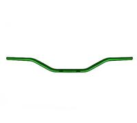 Manillar Accossato Verde en aluminio por Husqvarna Ch Racing dal 2002 al 2005, diámetro 22 mm, curva baja