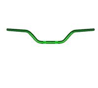 Manillar Accossato Verde en aluminio por Husqvarna Ch Racing dal 2002 al 2005, diámetro 22 mm, curva media