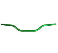 Manillar Accossato Verde en aluminio por Husqvarna Ch Racing dal 2002 al 2005, diámetro 22 mm, curva media