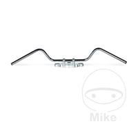 Manillar acero cromado 22 mm MYSTIK para BMW Honda Kawasaki Suzuki Triumph Yamah
