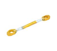 Manillar Ajustable para Motocicleta Barra Transversal 7/8 "22mm Palanca Fuerza De Dirección Mango Equilibrio Estabilizador Pit Bike Manillar Equilibrio(Yellow)