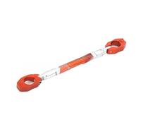 Manillar Ajustable para Motocicleta Barra Transversal 7/8 "22mm Palanca Fuerza De Dirección Mango Equilibrio Estabilizador Pit Bike Manillar Equilibrio(Orange)