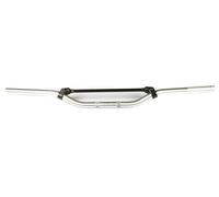 Manillar Aluminio Moto Cross Bajo Plata 22mm TRW/Lucas Con ABE MCL153C