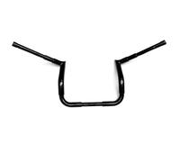 Manillar Ape Big Hangers de 10" y 12" de 1,5 Pulgadas para Turismo para Harley Electra Glide 1996-2023(Gloss Black 12in)