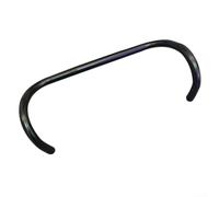 Manillar Ciclismo Aleación Al6061 Negro 440mm Ligero | Aleación Al6061, acabado negro mate, para resistencia deformación, compatible fijaciones estándar, uso carretera