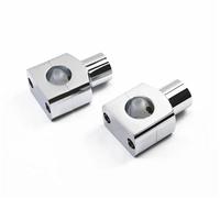 Manillar Compatible Con Suzuki Elevadores De Manillar De Motocicleta Universales Abrazadera Con Piezas De Perno, Kit De Barras Elevadoras De Manillar De Montaje De Manillar