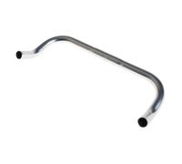 Manillar cuerno de vaca BLB Bullhorn 360 mm plata ( Plata / 360 mm )