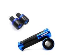 Manillar de agarre Accesorios Para Motocicleta, Empuñaduras, Extremos De Manillar, Barra De Mano Para SUZUKI AN200 AN250 AN400 AN650 Burgman AN 125 250 400 650 Agarre de barra de mano ( Color : Azul ,
