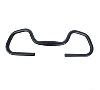 Manillar de aleación de aluminio color amarillo para bicicletas de turismo y trekking de 25,4 mm o 31,8 mm, tamaño de abrazadera, 580 mm de ancho, forma ergonómica que reduce la fatiga en viajes