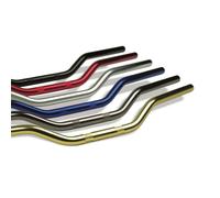 Manillar de aluminio 110 mm 22 mm plata anodizada Trw Mcl100c