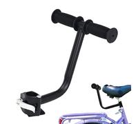 Manillar de bicicleta - Aluminio Alloy with Soft Rubber | Rear Seat Handrail, Non-Slip Child Back Seats Armrest | Bike Safety Grip For Kids Boys Girls Riding And Travel Use