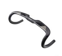 Manillar de bicicleta de carretera, barras de caída de fibra de carbono, manillar ligero de 31,8 mm, manillar de bicicleta de engranaje fijo de 380/400/420/440 mm (380 mm)