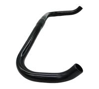 Manillar de bicicleta de carretera profesional de aleación de aluminio, 42 cm, ligero, color negro