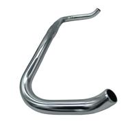 Manillar de bicicleta de carretera profesional de aleación de aluminio, ligero, 42 cm, color plateado