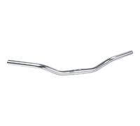 Manillar de bicicleta de ciudad de acero d25.4 plateado ergotec city cruiser l63